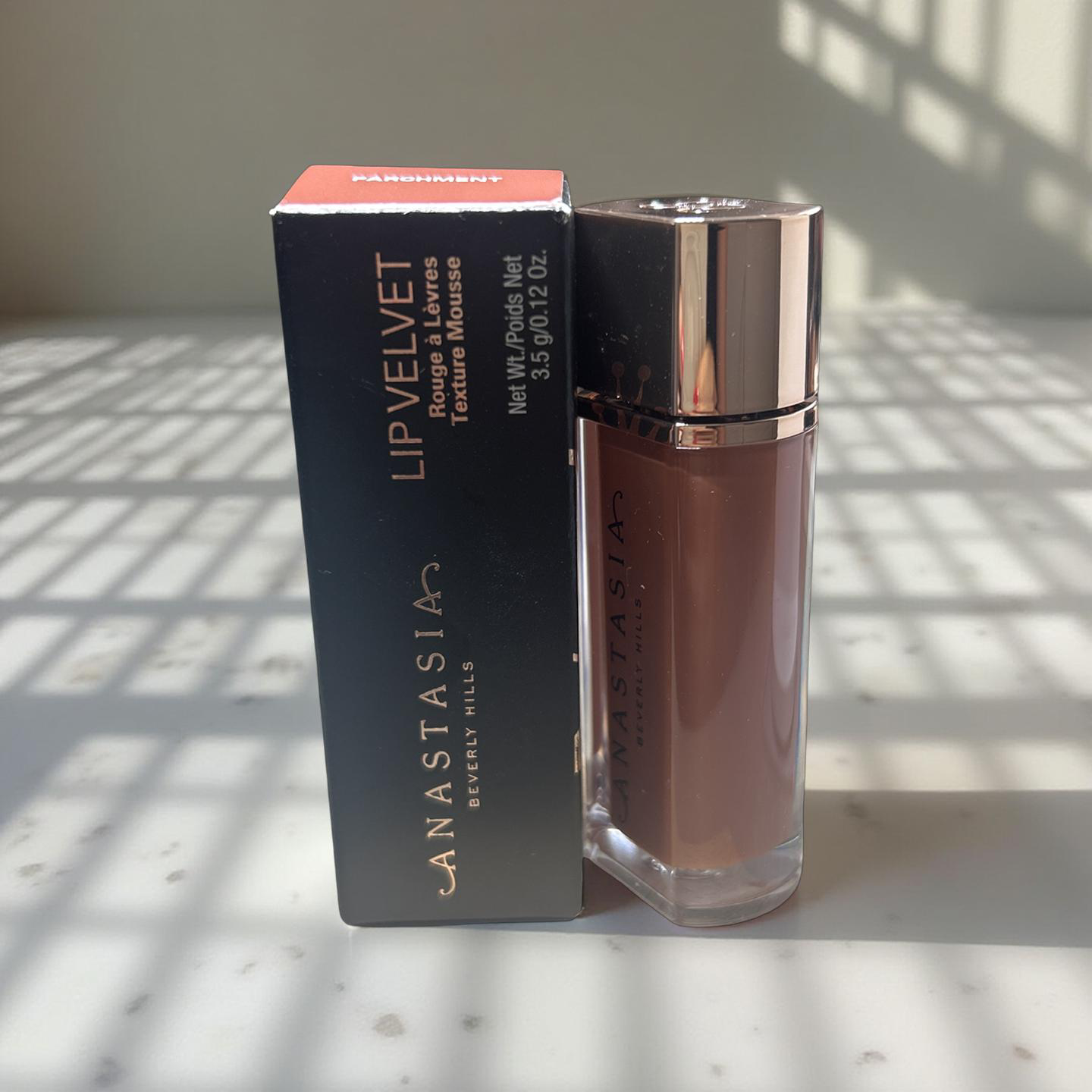 Anastasia Lip Velvet in Shade Parchment