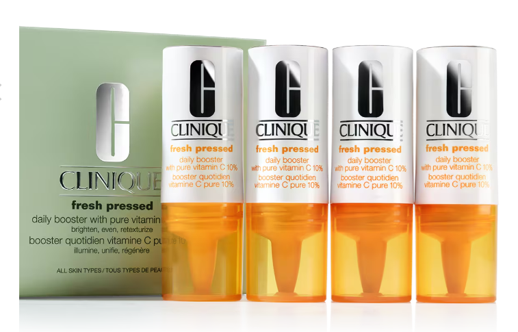 Clinique Fresh Pressed™ Daily Booster with Pure Vitamin C 10% 8.5ml x 4